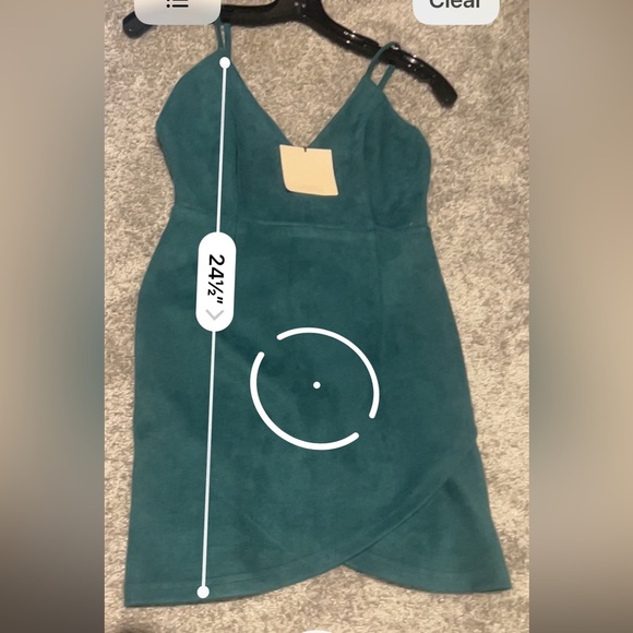 Brand New Revolve Superdown Green XS Dress - Picture 11 of 12